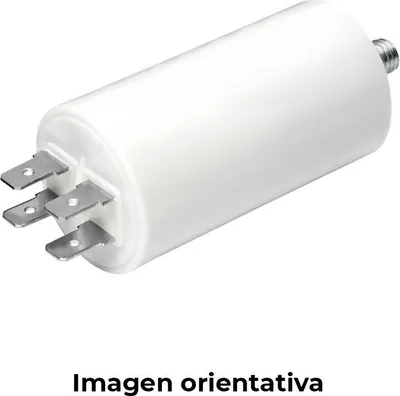 Zdjęcie produktu dla Kondensator mka 70 uf 5% 450 v 50x120 z bolcem m8 i podwójnym zapięciem