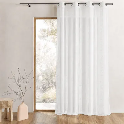 Produktbild von Organza-Vorhang mit vertikalen Streifen