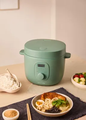 Produktbild von RICE COOKER STUDIO - Elektrischer Multifunktions-Reiskocher mit Dampfkorb