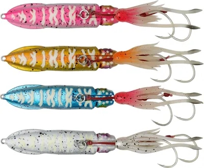 Produktbild von Savage Gear Swimsquid Inchiku 9cm 120g - Meeresköder, Farbe:Pink Glow