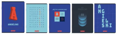 Obrázek produktu pro Sešit A5, 60 stran, čtverečkovaný, tematický, angličtina, Herlitz