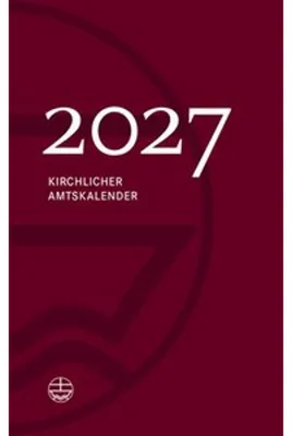 Obrázok produktu pre Kirchlicher Amtskalender 2027 - rot