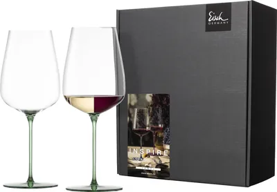 Obrázok produktu pre Eisch INSPIRE SENSISPLUS Sada 2 sklenic na bohatá a plná vína zelená