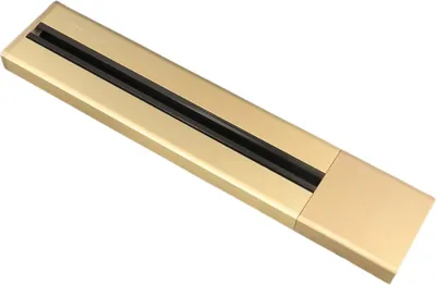 Produktbild von I.B.B POWER TRACK 40sm Gold Wandmontierte abnehmbare Schienensteckdose Schienensteckdose, Büro, Küche, Zimmer, 250V, 8000W, 25A, Steckdosenschiene