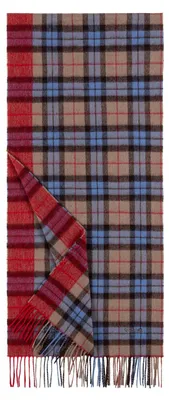 Produktbild von ROECKL Schal Stripe Tartan 40x180 Taupe / Bleu mehrfarbig