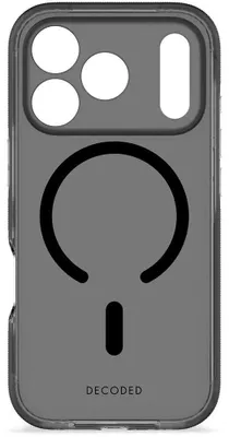 Immagine prodotto di Cover posteriore trasparente Decoded DropTec per iPhone 17 Pro, nero