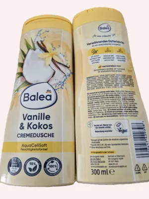 Produktbild von Balea Duschgel - Cremedusche 2 x 300 ml. Vanille Kokos