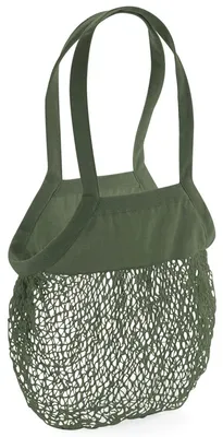 Produktbild von Westford Mill - Tragetasche "Organic", Netzmaterial LT718 (Einheitsgröße) (Olivgrün)