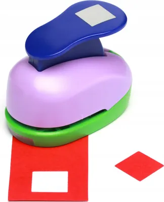 Produktbild von Quadratischer Papierstanzer 2,5 cm für Scrapbooking