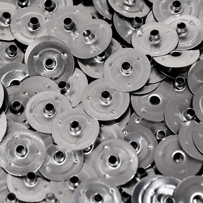 50 Dochtfüße Ø 2,6 mm, Metall, Höhe 3,4 mm, für Kerzendochte