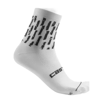 Zdjęcie produktu dla Klasyczne skarpety rowerowe CASTELLI – AERO PRO W – białe, rozmiar S-M