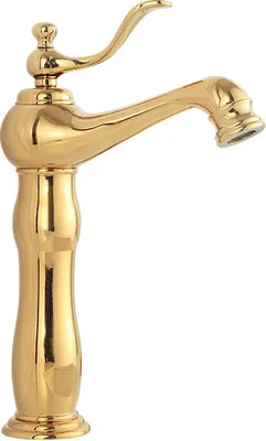 Produktbild von Mexen Vela hohe Waschtischarmatur, Gold - 744510-50