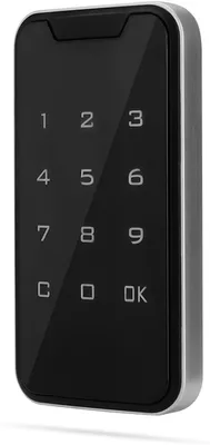 Produktbild von Elektronisches Zahlenschloss für Schrank & Schublade, Touchscreen PIN Schloss, für Zuhause, Büro & Fitnessstudio, einfache Bedienung