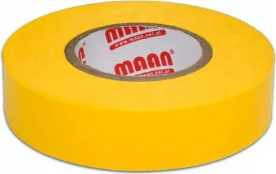 Obrázok produktu pre Izolácia páska 19 mm 20 m Žltá - PVC, flexibilná a odolná