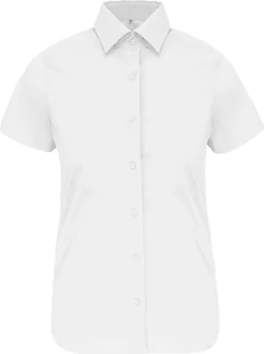 Produktbild von Kariban Damen Stretchbluse Kurzarm