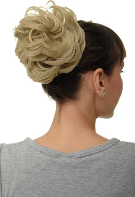 Produktbild von WIG ME UP Haarteil Dutt Haarrose Buschig Hellblond Q840-16