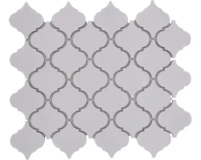 Produktbild von Keramikmosaik CLP 11WM weiß 24,5x29,3 cm