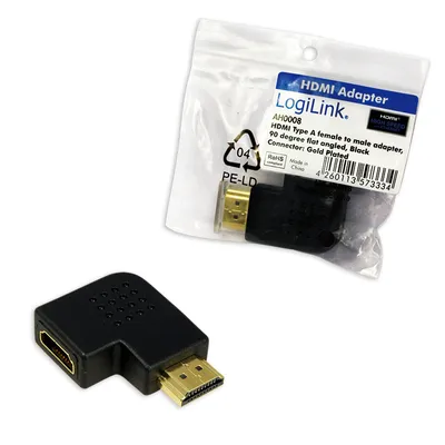 Produktbild von LogiLink AH0008, HDMI, HDMI, Schwarz