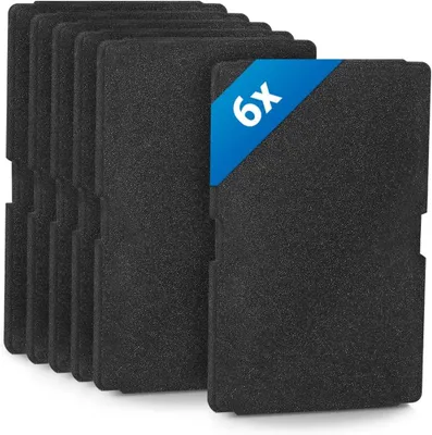 Produktbild von 6x Trockner Filter fš¹r Beko Grundig Blomberg ElektraBregenz 2964840100, W?rmetauscher Filter Dryer filter Schaumstofffilter Schwammfilter Filtermatte fš¹r W?schetrockner W?rmepumpentrockner