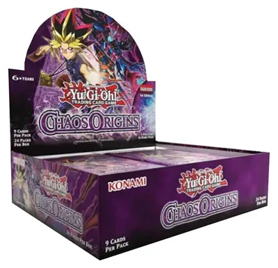 Produktbild von Yu-Gi-Oh! Chaos Origins Display (24 Booster) Englisch