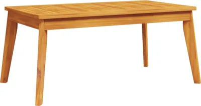 Immagine prodotto di Tavolo da Pranzo da Giardino 100x55x45 cm Legno Massello Acacia