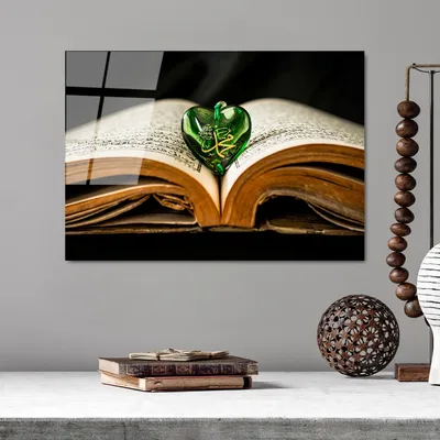 Produktbild von Wallity, UV-421 50 x 70, Dekorative Malerei aus gehärtetem Glas, 100 % gehärtetes Glas, Mehrfarbig, 50 x 70 cm