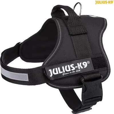 Obrázek produktu pro Trixie Julius-K9 silový postroj 0/M-L 58-76 cm, - černý