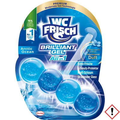 Obrázek produktu pro WC Frisch Brilliant Gel Arctic Ocean
