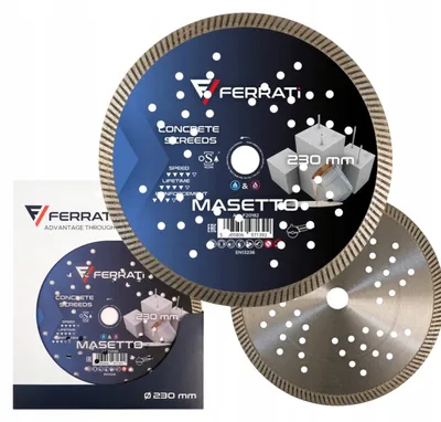 Produktbild von Ferrati Masetto Diamanttrennscheibe 230mm für Beton