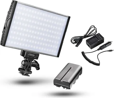 Produktbild von Walimex pro LED Niova 150 Bi Color plus NP-F Akku (1022970)