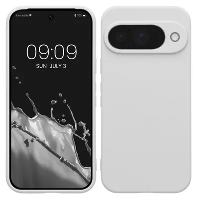 Produktbild von kwmobile Handyhülle für Google Pixel 10 Hülle - weiches Handy Silikon Case - Schutzhülle Cover - Weiß matt