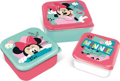 Produktbild von Minnie - Pudełka Na Przekąski - 3 Szt.