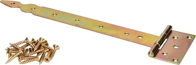 Zdjęcie produktu dla KOTARBAU® Zawias ozdobny 350 mm ocynkowany zólty