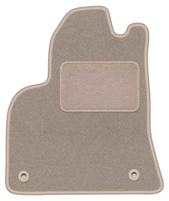 Produktbild von Fahrermatte Velours für Peugeot 3008 I 2009-2016 (Minivan) – 1-tlg, Beige, passgenau – Wielganizator LUX