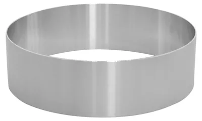 Obrázok produktu pre Forma na tortu, hliník, 240 x 70 x 2 mm
