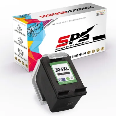 Produktbild von SPS Tintenpatrone Kompatibel für HP - 304XL | 1x Schwarz | 300 Seiten
