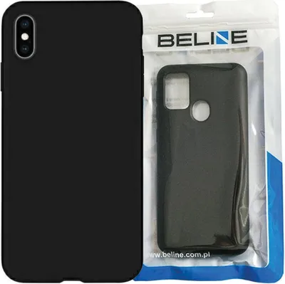 Produktbild von Beline Silicone Redmi Note 9 Caseschwarz/Schwarz Xiaomi