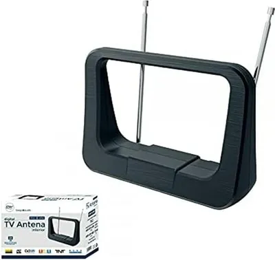 Immagine prodotto di Antenna da interno per televisione VHF edm 470-862 mhz serie classica 170x120x60mm