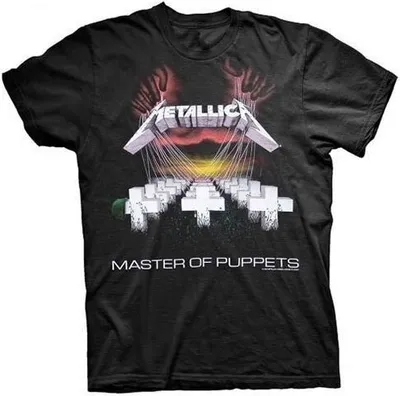 Produktbild von Metallica Master of Puppets Black XL T-Shirt