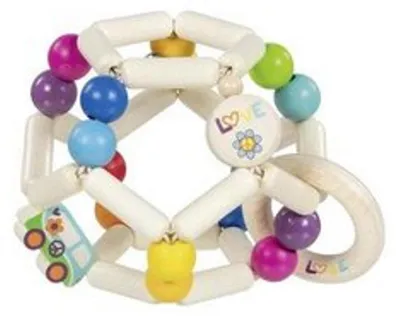 Produktbild von goki Greifling Elastik Regenbogenball Van