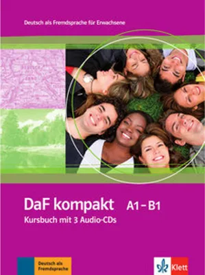 Immagine prodotto di DaF kompakt / Lehrbuch mit 2 Audio-CDs (A1-B1)