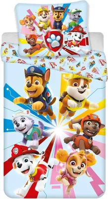 Zdjęcie produktu dla Poszwa na kołdrę PAW Patrol - Pojedyncza - 140 x 200 cm - Poliester