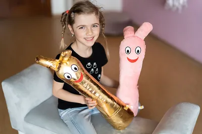 Obrázek produktu pro Bludišťák zlatý látkový 55cm 0m+