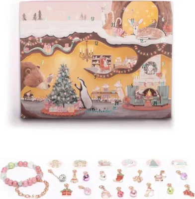 Produktbild von Schmuck Adventskalender für Kinder - Funkelnde Weihnachts-Überraschungen!