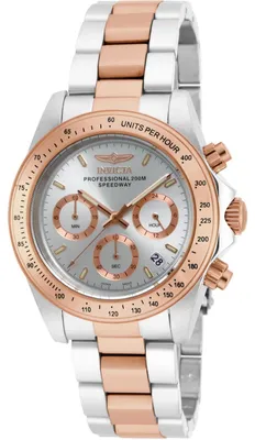 Immagine prodotto di Invicta Speedway 17030 Orologio da Uomo - Movimento al Quarzo - Acciaio Inossidabile con Quadrante Argento - 39 mm