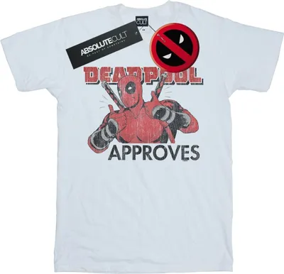 Produktbild von Marvel - "Approves" T-Shirt für Damen BI20944 (S) (Weiß)