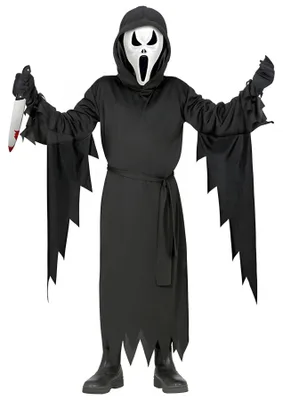 Imagen del producto de Disfraz de fantasma gritón para Halloween, talla: 164