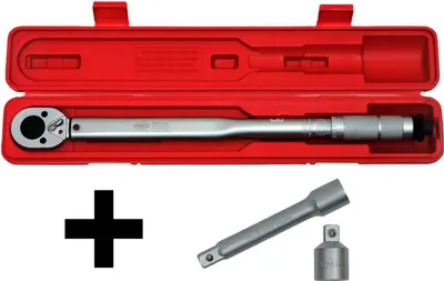 Produktbild von FAMEX 10886 Drehmomentschlüssel Set 1/2 Zoll (12,5mm) - 30-210 Nm