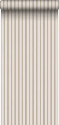 Obrázek produktu pro Tapeta Sanders & Sanders s vodorovnými pruhy, béžová, 50 x 900 cm