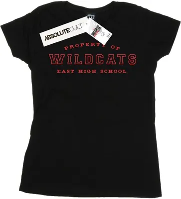 Produktbild von Disney - "High School Musical The Musical Property Of Wildcats" T-Shirt für Damen BI24340 (M) (Schwarz)